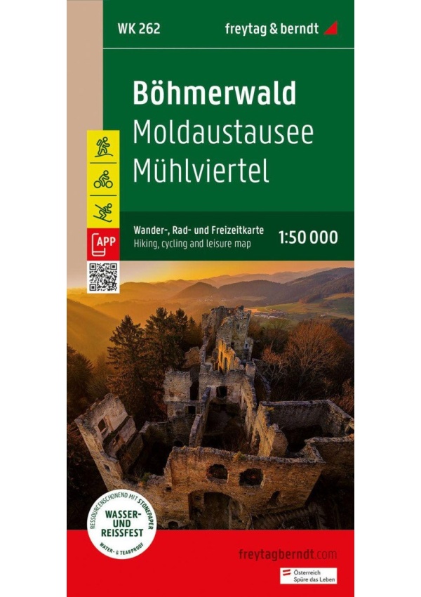 Český les 1:50 000 / turistická, cyklistická a rekreační mapa