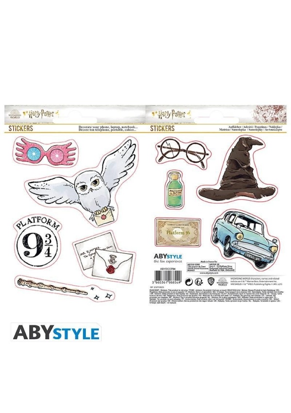 Harry Potter Samolepky - 2 aršíky