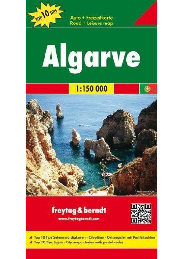 Levně AK 9801 Algarve 1:150 000 / automapa + mapa volného času