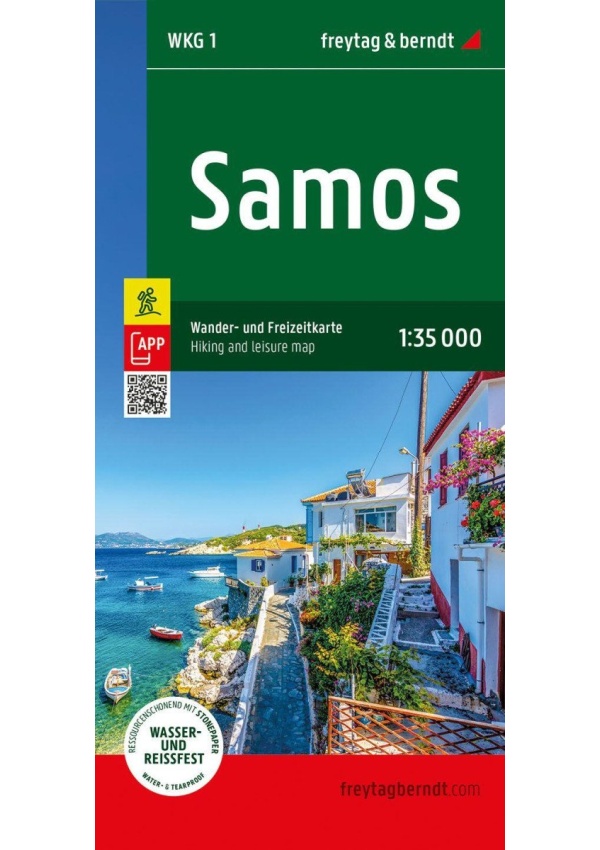 Samos 1:35 000 / turistická a rekreační mapa