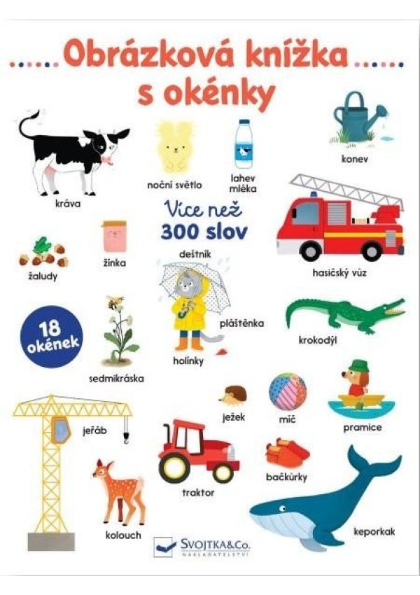 Obrázková knížka s okénky