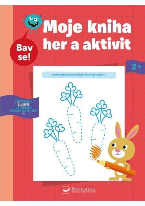 Má kniha her a aktivit 2+