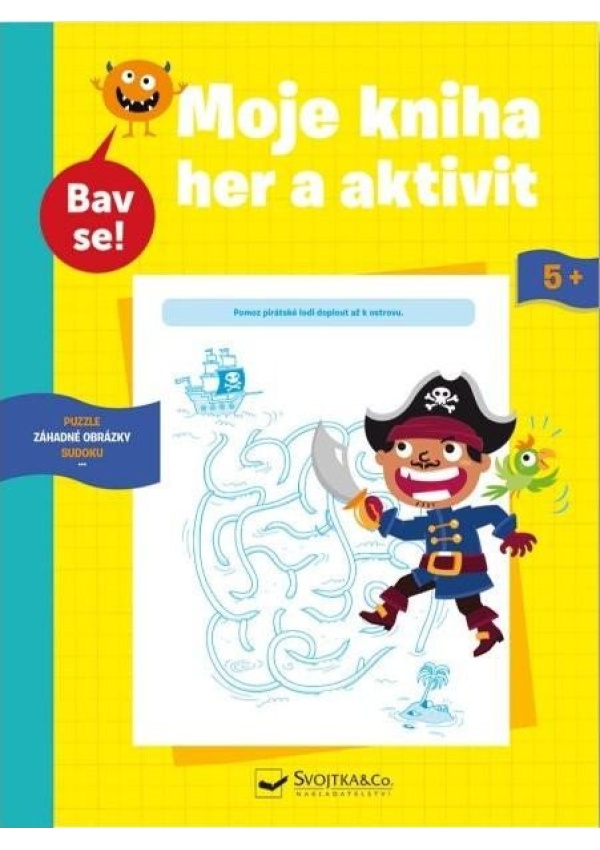 Levně Má kniha her a aktivit 5+