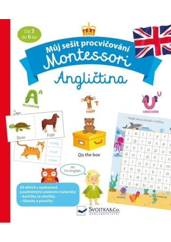 Levně Můj sešit procvičování Montessori Angličtina