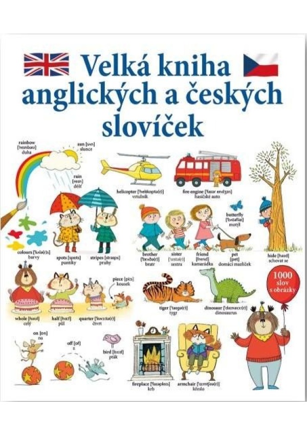 Velká kniha anglických a českých slovíček