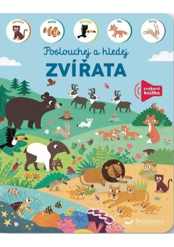 Levně Zvířata - Poslouchej a hledej