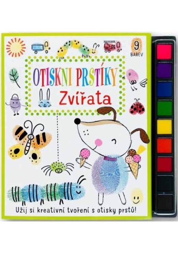Zvířata - Otiskni prstíky