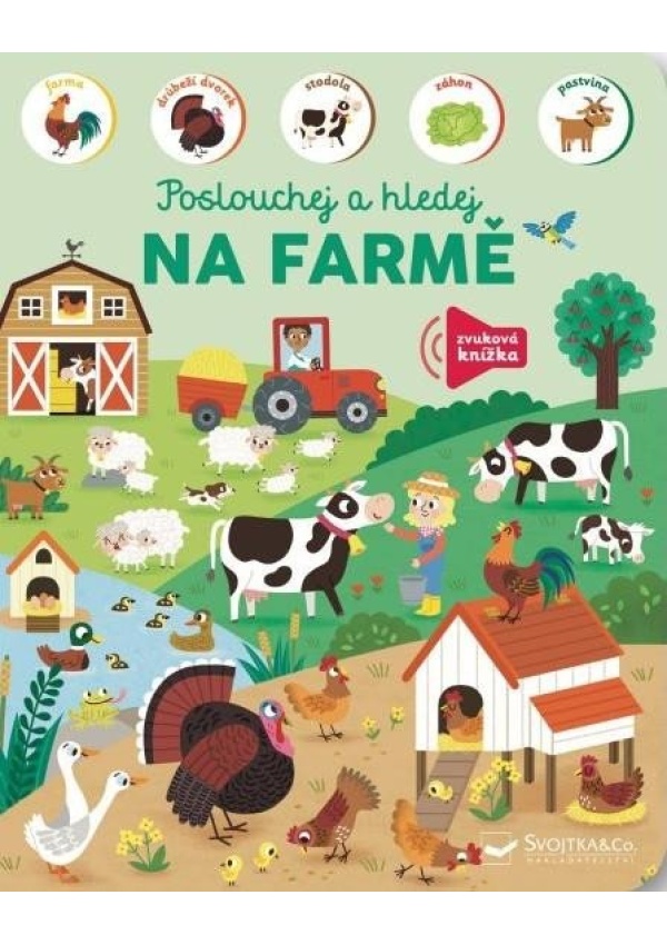 Levně Na farmě - Poslouchej a hledej