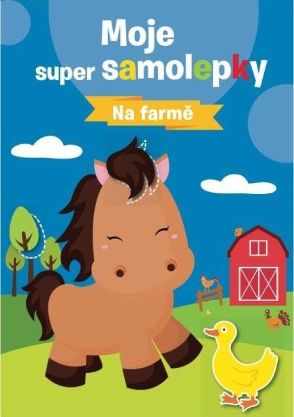 Levně Moje super samolepky Na farmě