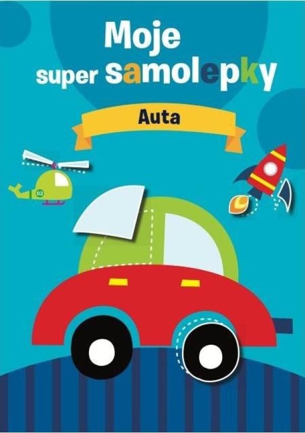 Levně Moje super samolepky Auta