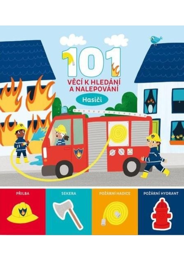 Levně 101 věcí k hledání a nalepování Hasiči