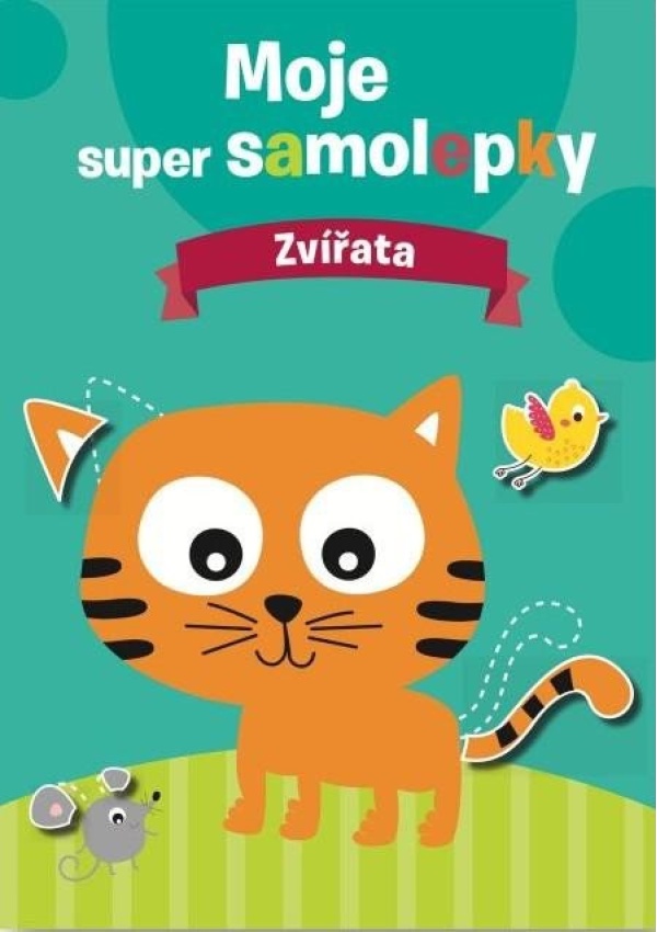 Levně Moje super samolepky Zvířata