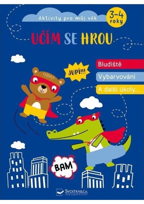 Levně Učím se hrou - Bludiště, vybarvování a další úkoly
