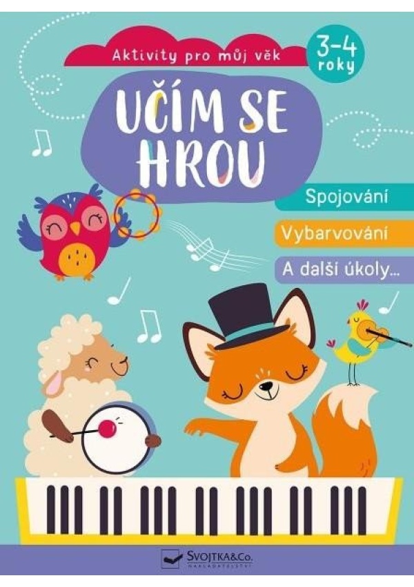 Učím se hrou - Spojování, vybarvování a další úkol