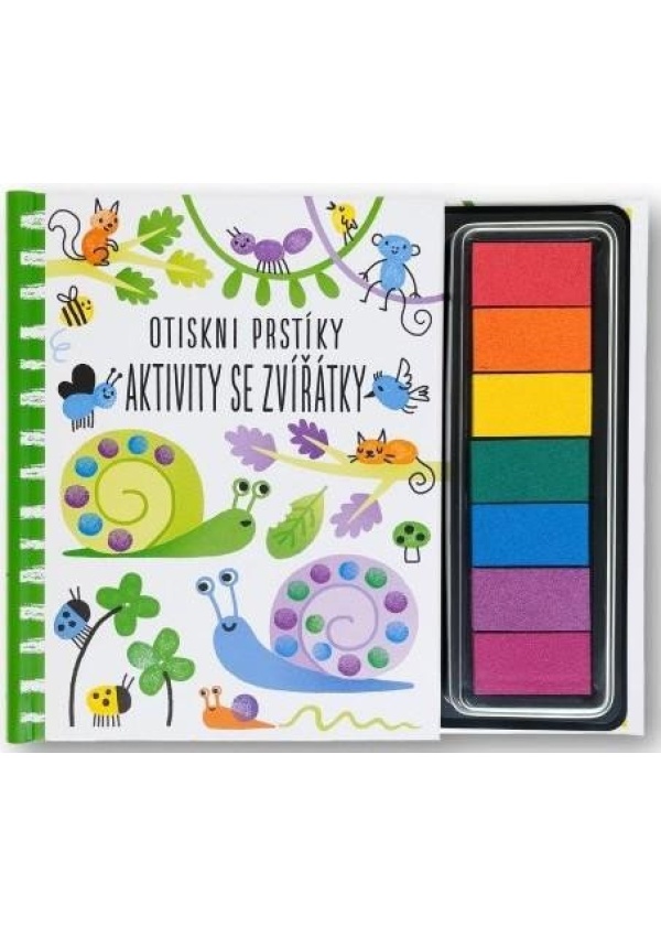 Otiskni prstíky - Aktivity se zvířátky