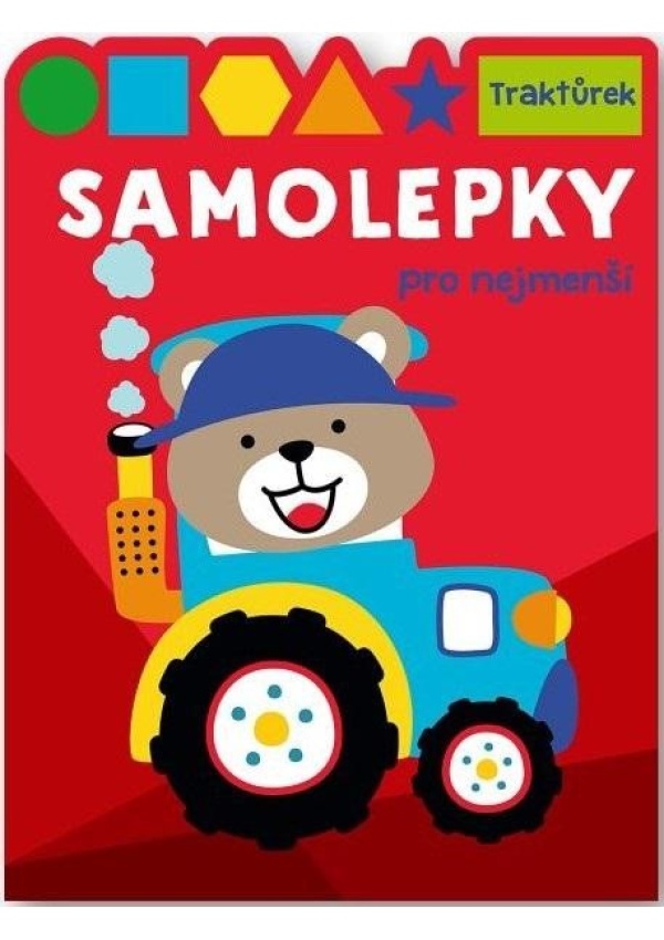 Levně Samolepky pro nejmenší Traktůrek