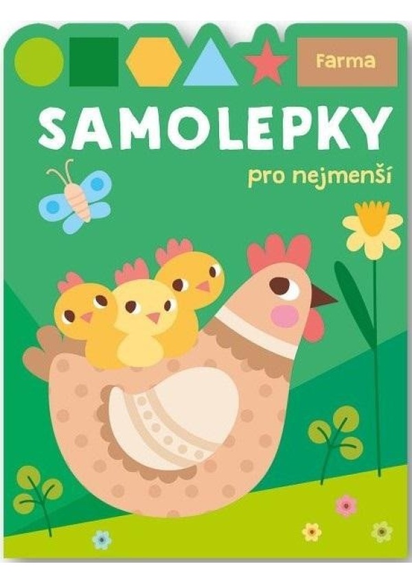 Levně Samolepky pro nejmenší Farma