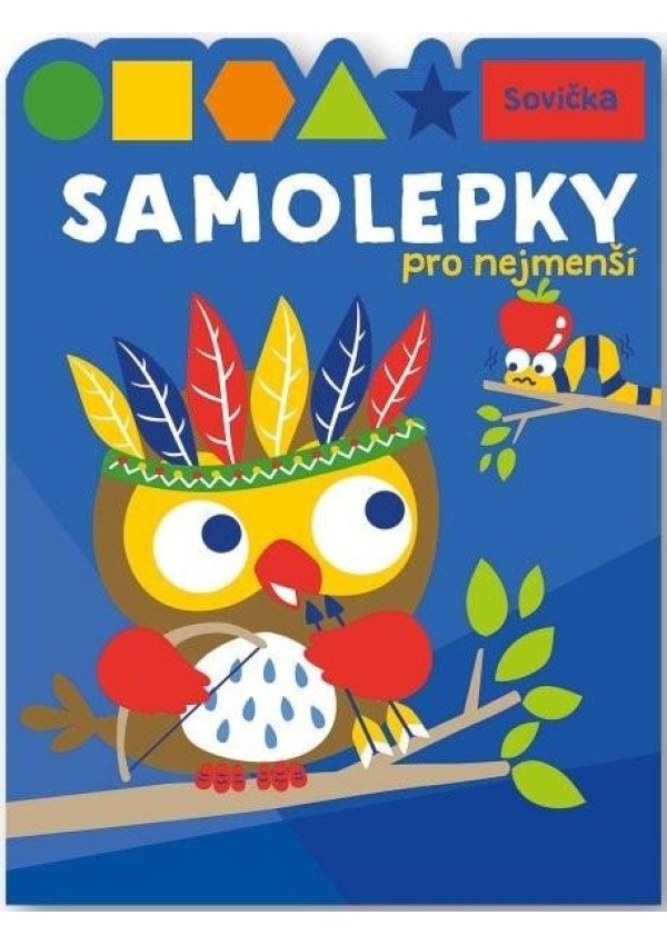 Levně Samolepky pro nejmenší Sovička