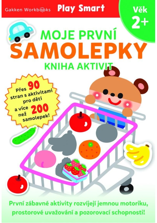 Levně Moje první kniha aktivit Samolepky