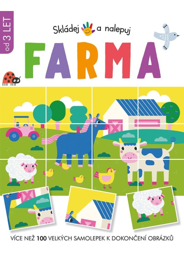 Levně Skládej a nalepuj Farma