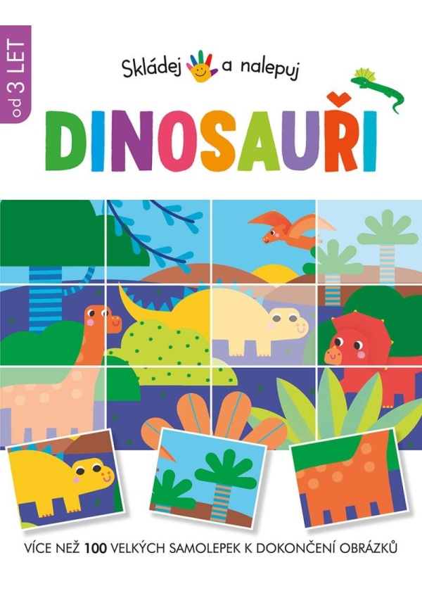 Levně Skládej a nalepuj Dinosauři