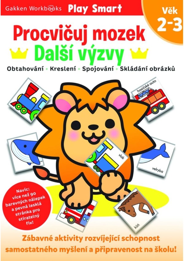 Levně Procvičuj mozek Další výzvy Věk 2–3