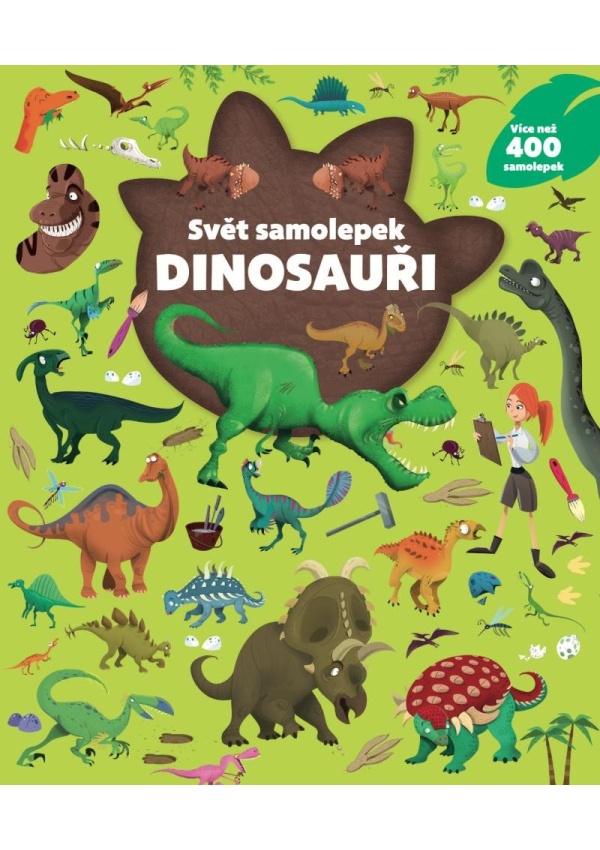 Levně Svět samolepek Dinosauři