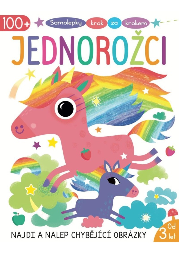 Levně Samolepky krok za krokem Jednorožci