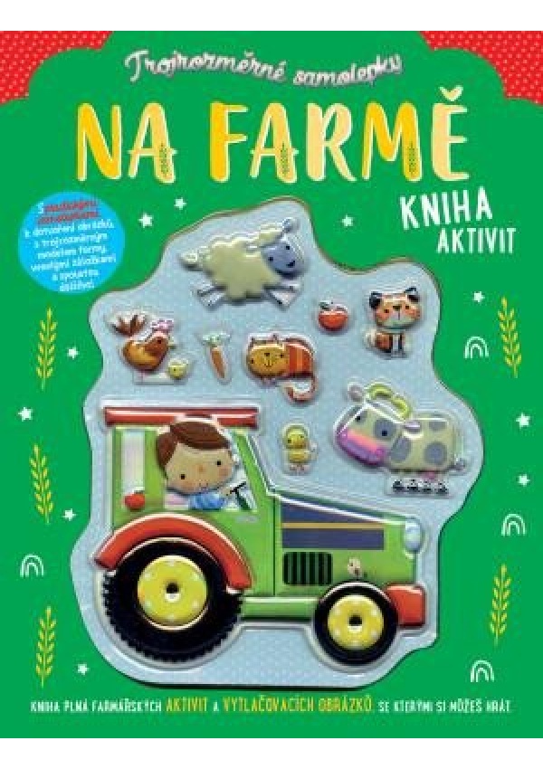 Levně Trojrozměrné samolepky Na farmě