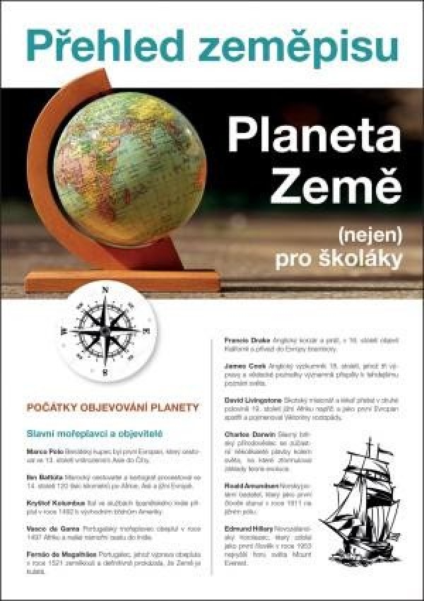 Levně Přehled zeměpisu - Planeta Země (nejen) pro školáky