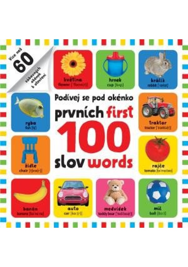 Levně Prvních 100 slov / First 100 words - Podívej se pod obrázek