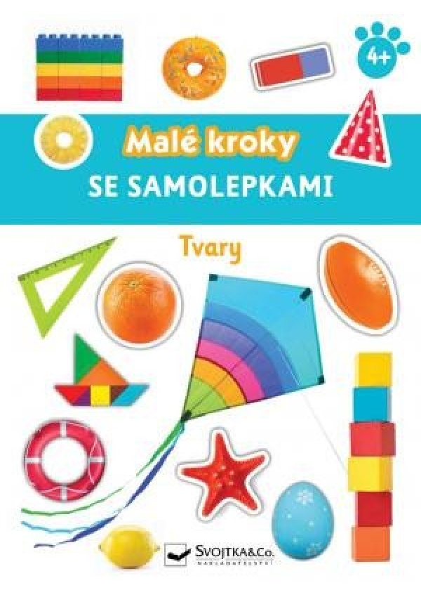 Levně Tvary - Malé kroky se samolepkami 4+