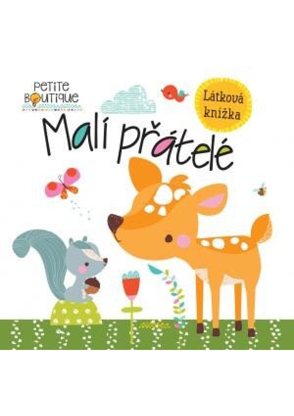 Malí přátelé - látková knížka