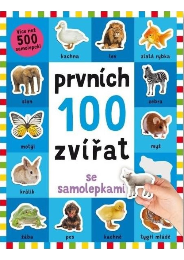 Levně Prvních 100 zvířat se samolepkami