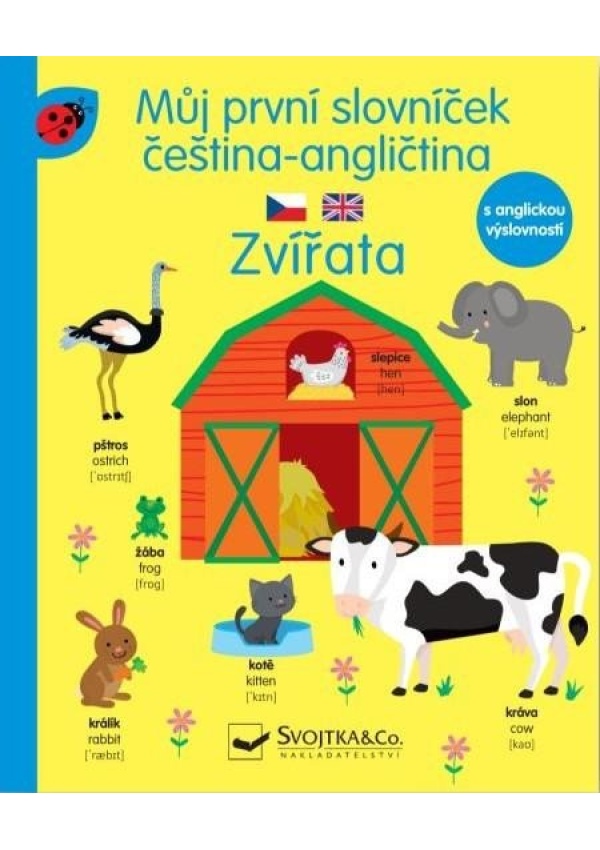 Můj první slovníček čeština -angličtina Zvířata