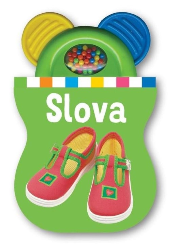 Levně Slova - Leporelo s chrastítkem