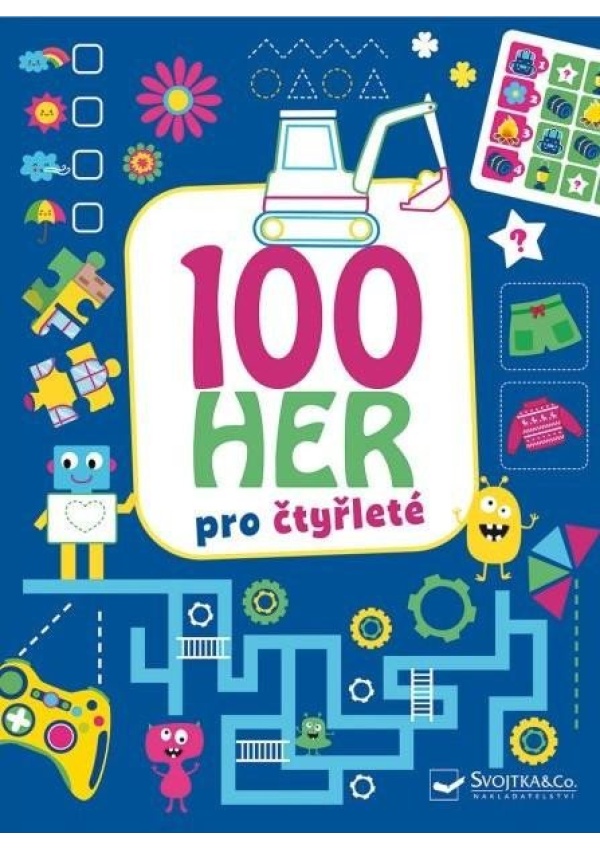 Levně 100 her pro čtyřleté