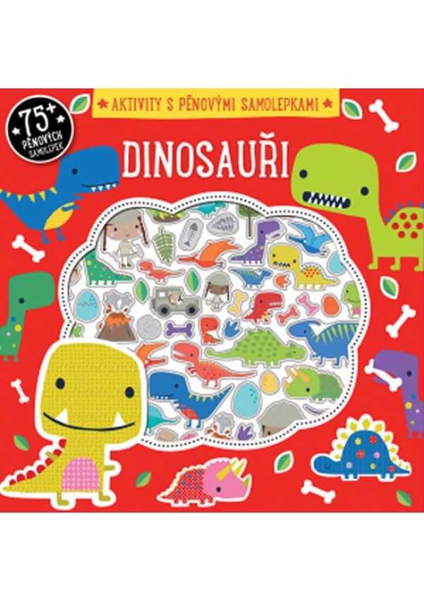 Dinosauři - Aktivity s pěnovými samolepkami