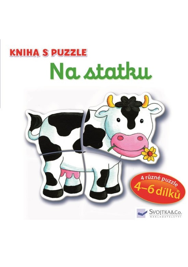 Levně Na statku - Kniha s puzzle