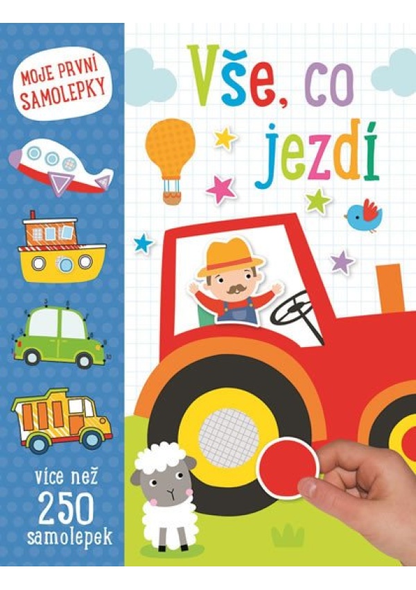 Levně Vše, co jezdí - Moje první samolepky