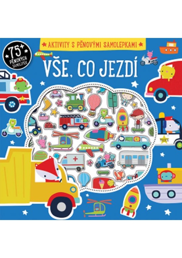 Vše, co jezdí - Aktivity s pěnovými samolepkami