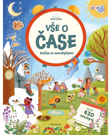 Knížka se samolepkami - Vše o čase
