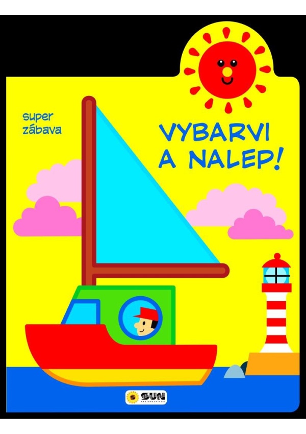 Levně Loďka 2-3 roky: Vybarvi a nalep