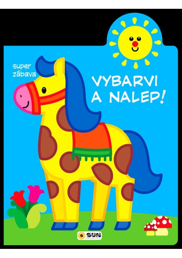 Levně Konik 2-3 roky: Vybarvi a nalep