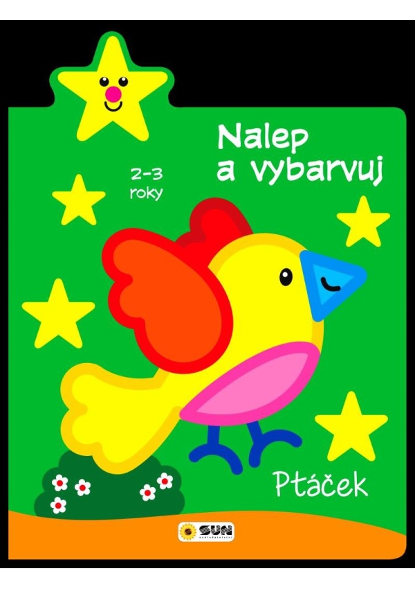 Levně Ptáček 2-3 roky: Nalep a vybarvuj