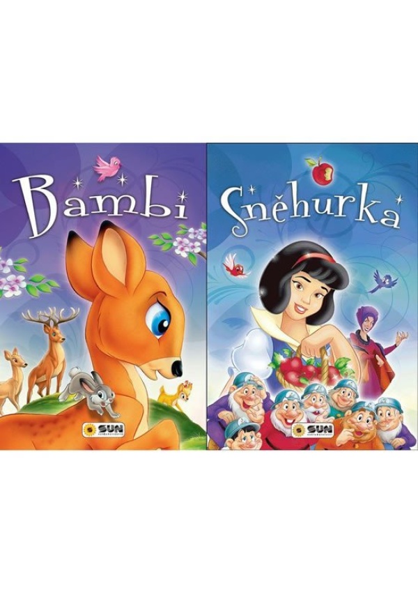Levně Bambi, Sněhurka - Dvě klasické pohádky