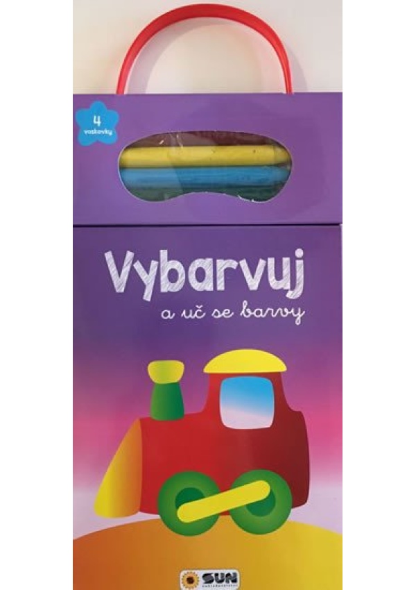 Levně Vláček - Vybarvuj a uč se barvy