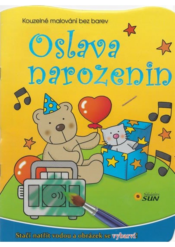 Oslava narozenin - Kouzelné malování