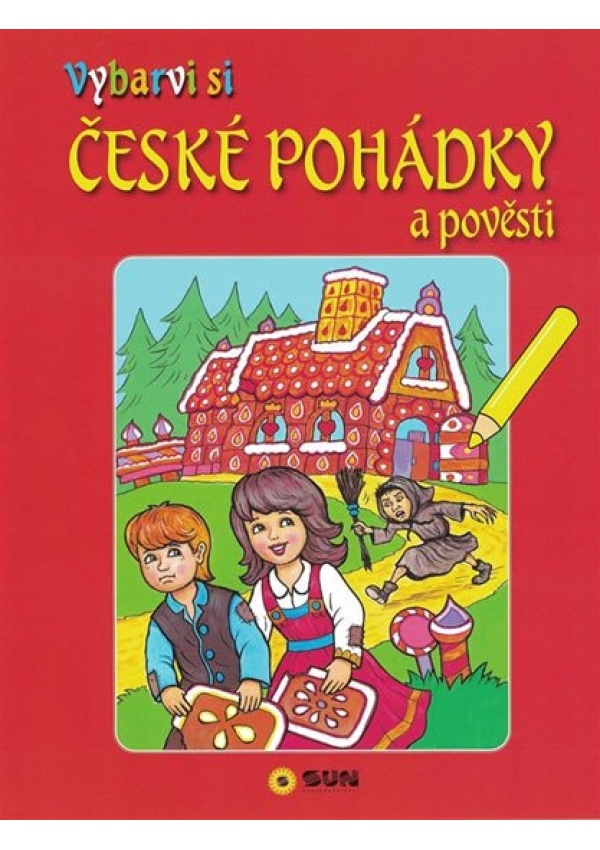 Levně České pohádky a pověsti - Vybarvi si