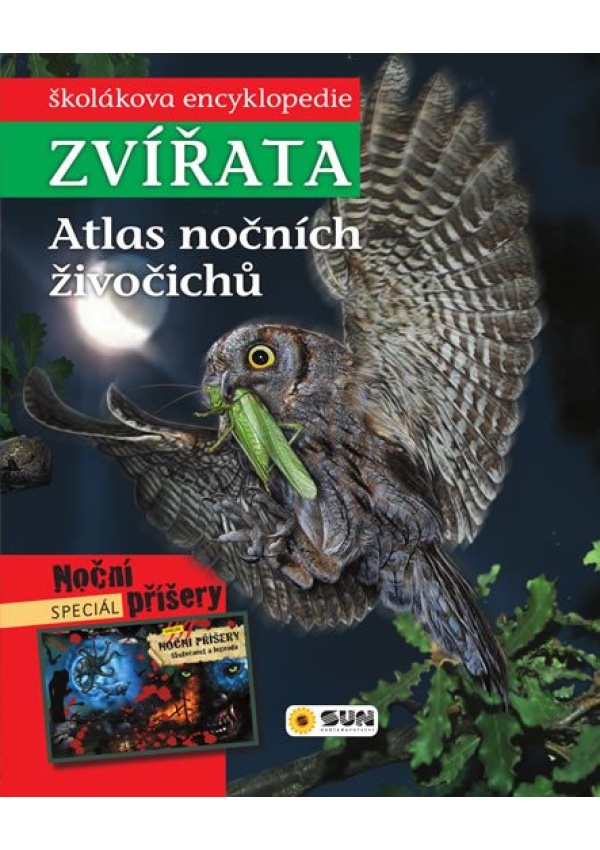 Levně Zvířata - Atlas nočních živočichů